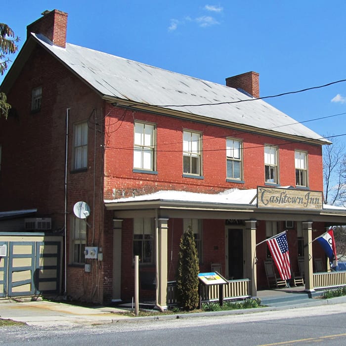 Exterior of Cashtown Inn in Cashtown, PA