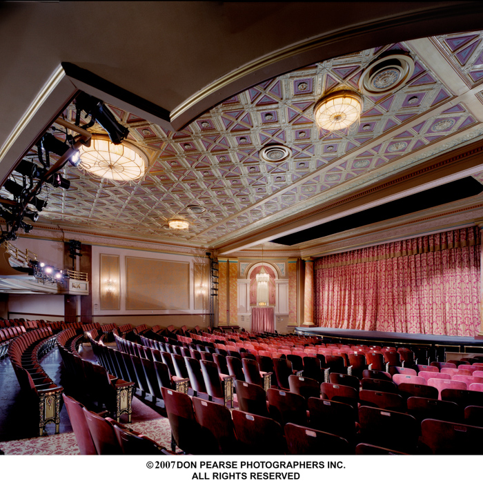 interior of the majestic theater at gettysburg college