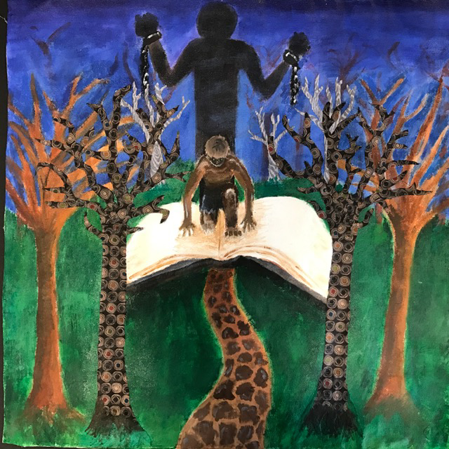 student artwork for healing through history